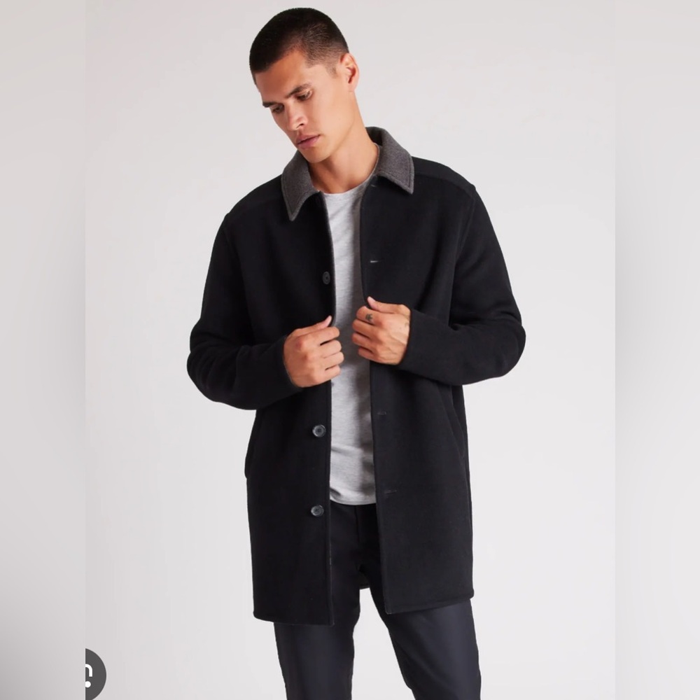 Kit and ace stellar double wool coat